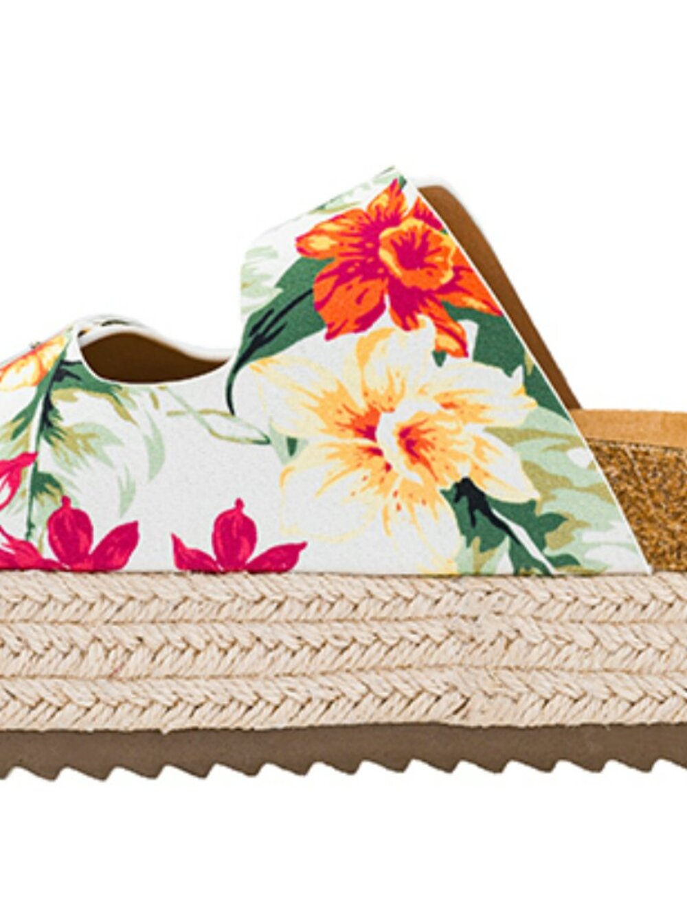 Corkys No Filter White Floral Sandals - Picture 3 of 6